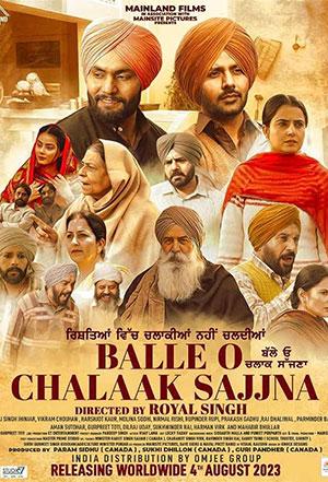 Balle O Chalaak Sajjna (2023) Punjabi Full Movie WEB-DL 480p [400MB] | 720p [1.1GB] | 1080p [2.2GB]